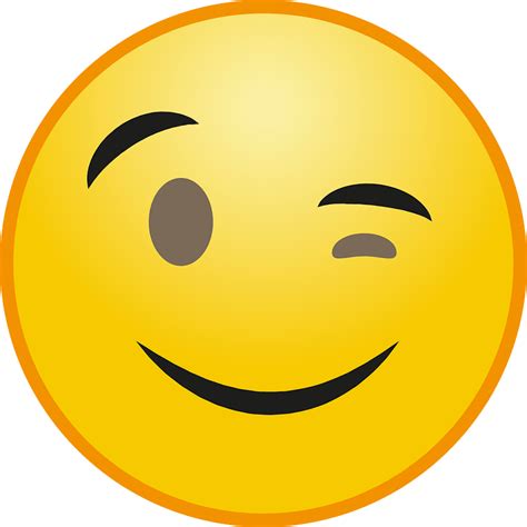 Download Emoticon Emoji Clipart Info Wink Emoji Clipart Png Image Images