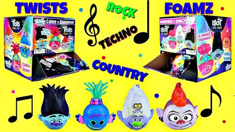 Trolls World Tour Radz Candy Dispensers With Posters Youtube