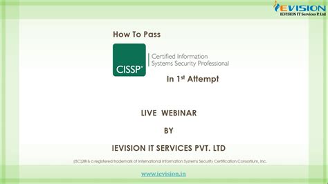 how to pass cissp in 1st attempt youtube