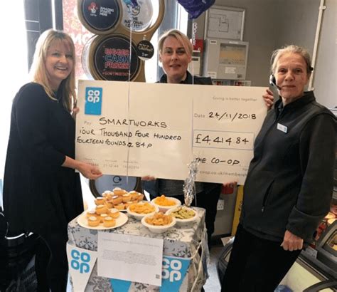 The Co Op Community Fund Raises Over £4000 For Smart Works Greater