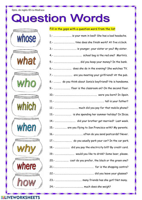 What why and how questions. Вопросы question Words. Question Words упражнения. Вопросительные слова Worksheet. Вопросительные слова в английском языке Worksheets.