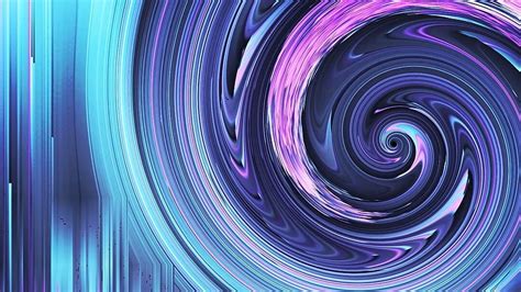 Purple Blue Stripes Interference Distortion Abstract Hd Wallpaper Peakpx