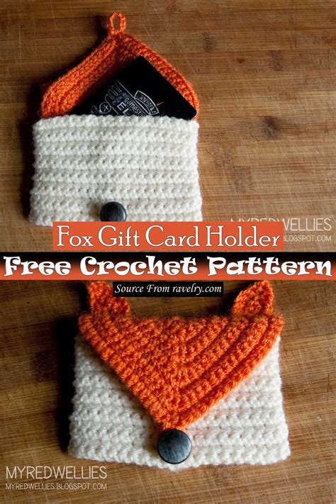Unique Free Crochet Gift Card Holder Patterns