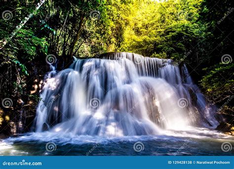 Landscape Photo Huay Mae Kamin Waterfallamazing Waterfall In