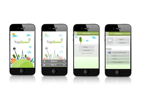 It handily adapts if you're reading sideways and is optimized to maximize. Iphone app by Daria Fedotkina at Coroflot.com