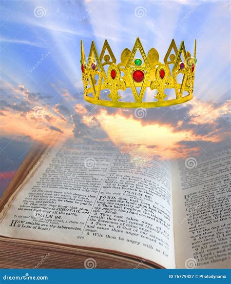 Heavenly Kingdom Bible Crown Stock Image Image Of Psalms Jehovah