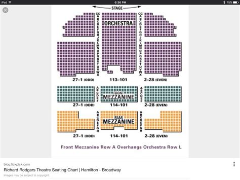 Richard Rodgers Theater Seating Chart Connor And Will Sit In The