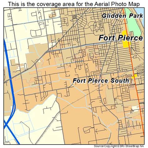 Aerial Photography Map Of Fort Pierce South Fl Florida