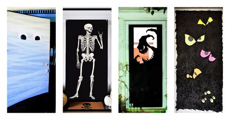 18 Enjoyable Halloween Door Decorations You Can Make Fkakidstv