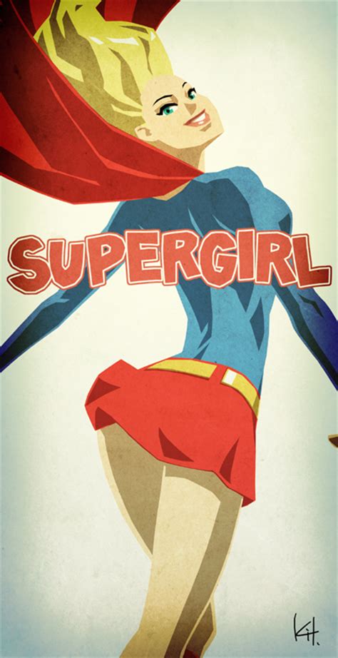Cool Series Of Dc Comics Female Superhero Character Art