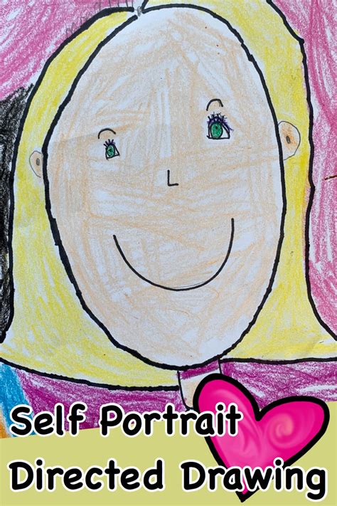 Self Portrait Directed Drawing Project Kindergarten Art Projects