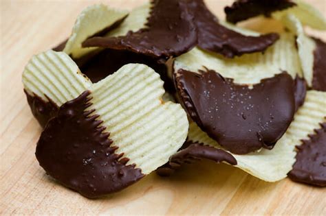 Chocolate Dipped Potato Chips Recipe Framed Cooks