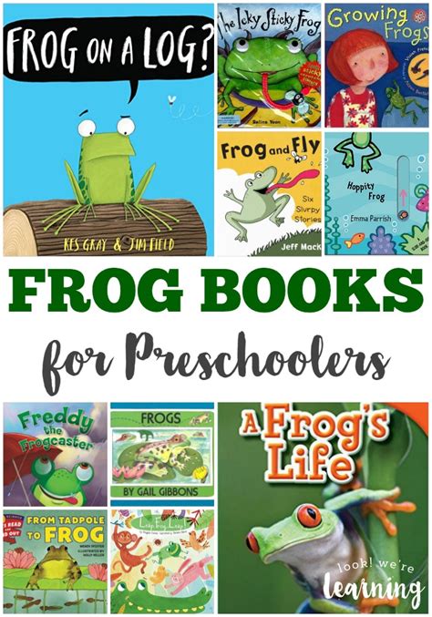 Fun Frog Books For Preschool Look Were Learning