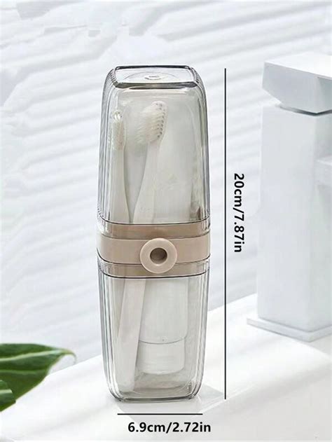 Travel Toothbrush Toothpaste Cup Organizer Portable Rinsing Cup