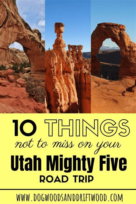 Utah Mighty 5 National Park Road Trip 10 Things You Cant Miss Utah
