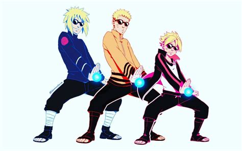 Minato x Naruto x Boruto ? #funnyanime #minato #naruto #boruto #animeart #funnymemes # ...