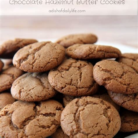 Chocolate Hazelnut Butter Cookies Recipe