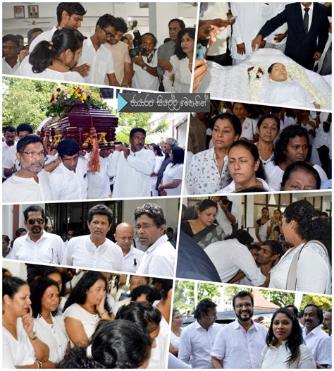 Priyani Jayasinghe Funeral