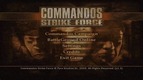 Download Commandos Strike Force Abandonware Games