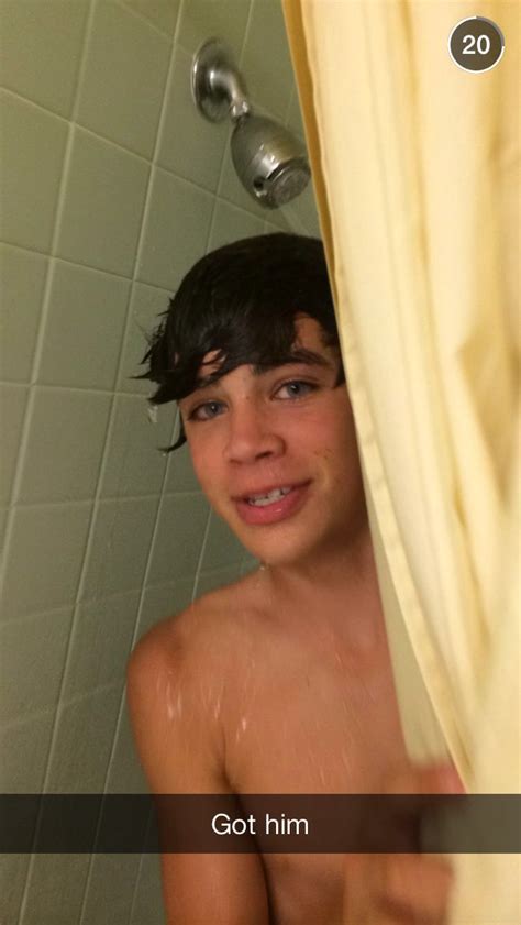 Caught Bae In The Shower Oh I Saw That Snap Chat Hayes Grier Celebrity Selfies Magcon