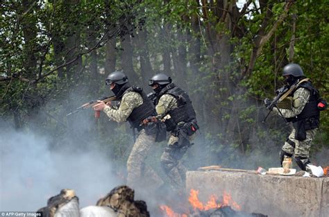 Five Dead As Ukrainian Special Forces Troops Remove Three Illegal Checkpoints Manned By Armed
