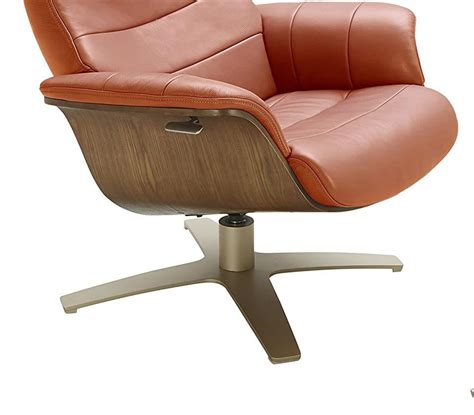 Get free shipping on qualified lounge chair products or buy online pick up in store today. Premium Pumpkin Italian Leather Lounge Chair Contemporary ...