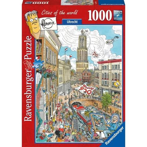 Ravensburger Flerouxs Cities Of The World Utrecht 1000pc Jigsaw