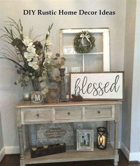 15 Diy Rustic Decoration To Help Upgrade Your Home Rusticdecoration