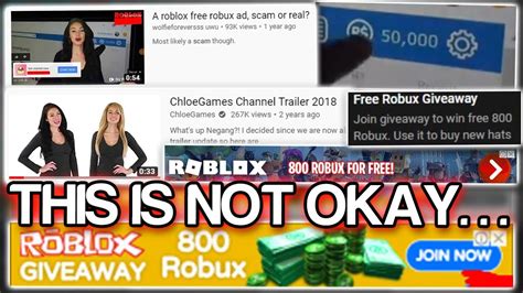 Roblox Robux Giveaway Ads On Youtube Youtube