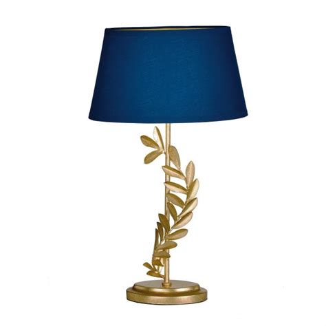 Laura Ashley Archer Table Lamp Gold And Blue Table Lamp Laura Ashley