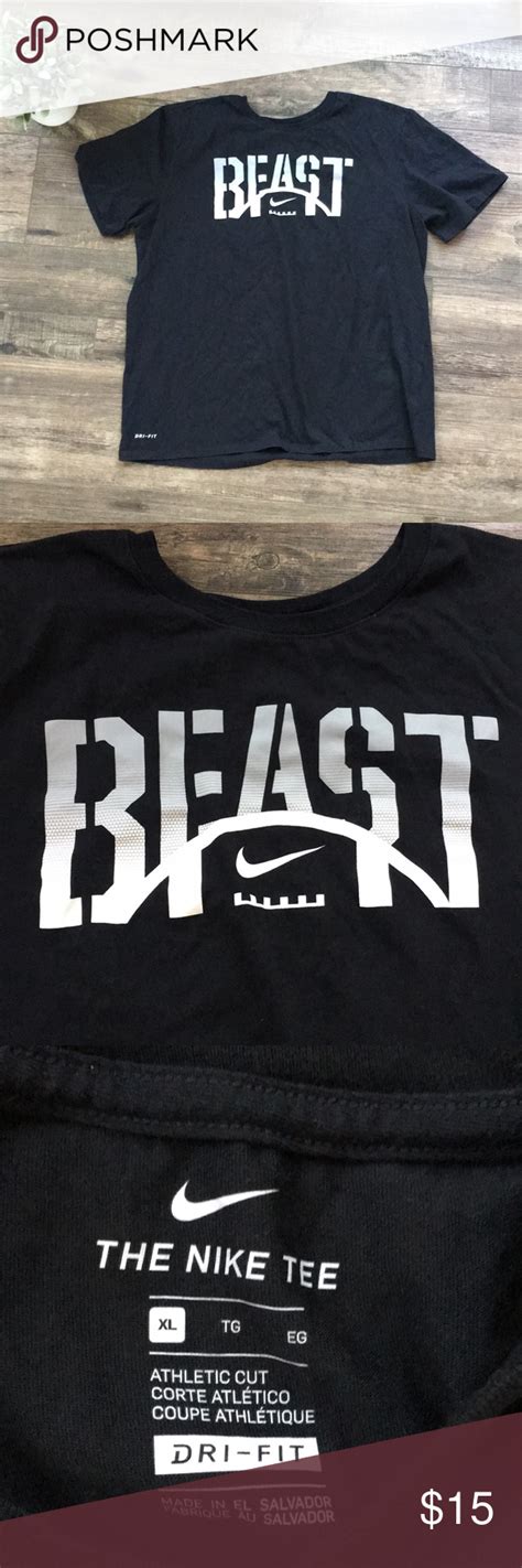 Nike Beast Football Dri Fit T Shirt Dri Fit T Shirts Nike Shirts