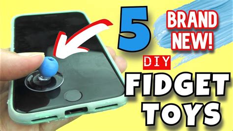 5 Brand New Diy Fidget Toys How To Make Easy Homemade Fidgets 5 Minute Fidget Toys Stress