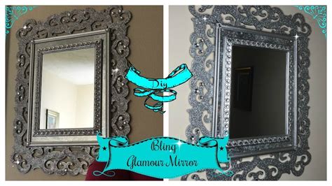 Shop unique mirrors like frameless mirrors and sunburst mirrors. DIY HOME DECOR BLING GLAM WALL MIRROR - YouTube
