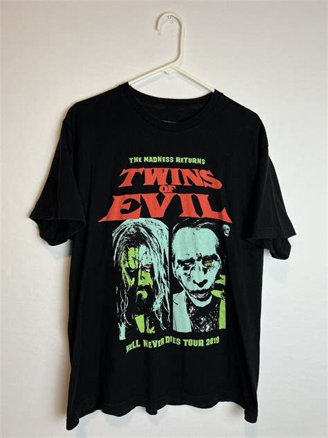 Other Rob Zombie Marilyn Manson Twins Of Evil Hell Never Dies 2019 Grailed