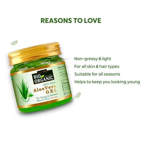 Buy Indus Valley Bio Organic Aloe Vera Gel For Skin Hair Care