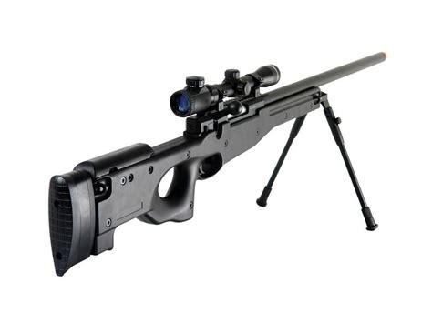 Double Eagle Full Metal L96 Bolt Action Airsoft Sniper Rifle With Scope And Bipod Airsoft Station