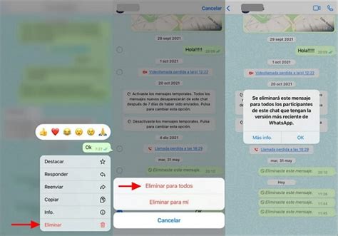 2 Formas Cómo Eliminar Mensajes De Whatsapp Para Todos