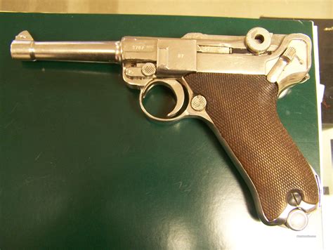 1939 German Luger Nickel For Sale At Gunsamerica Com 948041224