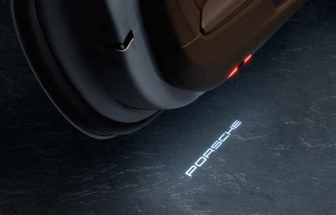 Porsche Logo Door Lights