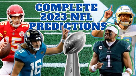 2023 Nfl Playoff Predictions Youtube