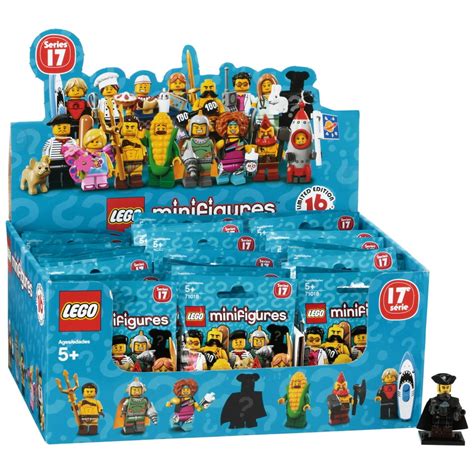 Lego Minifigures Series 17 Building Toy 60 Ct Box