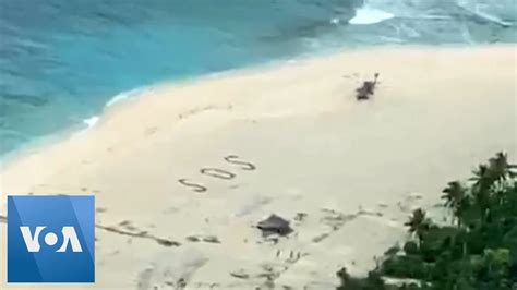 3 Men Stranded On Island Rescued In Micronesia Youtube