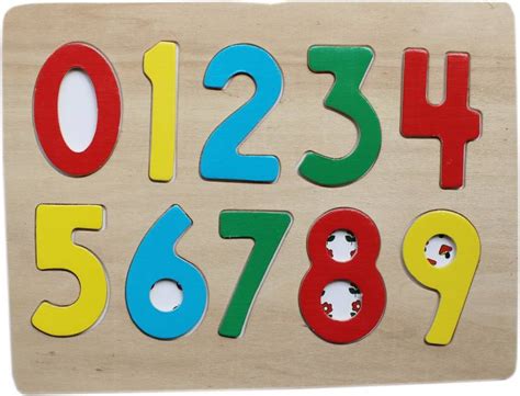 Tootpado 0 9 Wooden Number Puzzle Board With Peg Knobs Wntb074 Price In India Buy Tootpado
