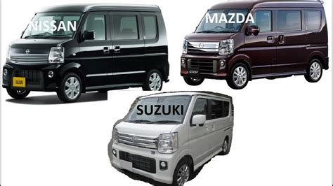Suzuki Every Mazda Scrum Mitsubishi Minicab Nissan Nv100 Youtube