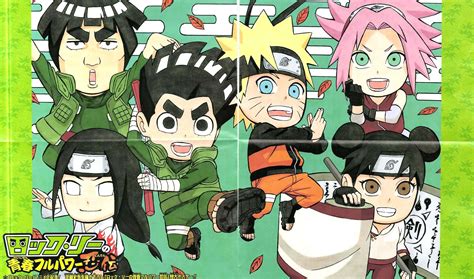 Naruto Sd Rock Lee No Seishun Full Power Ninden Wallpapers Wallpaper