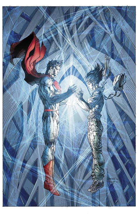 Superman Unchained 5 By Jim Lee Inks By Scott Williams Colours By