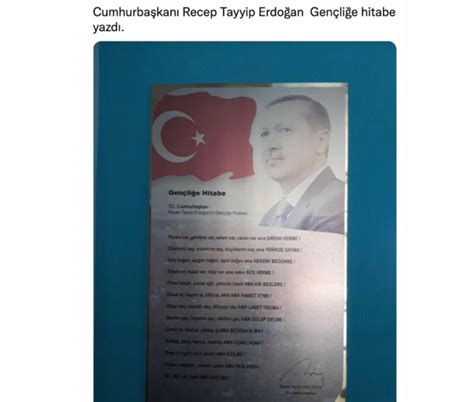 Cumhurbaşkanı Recep Tayyip Erdoğan Tarafından Kaleme Alınmış Bir