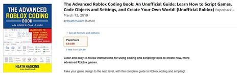 The Advanced Roblox Coding Book