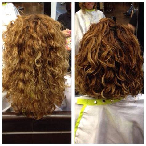 Deva cut and pintura highlights. curly hair - Dolce Vita Salon
