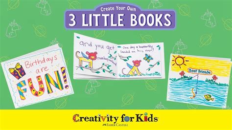 Create Your Own 3 Little Books How To Make Your Own Book Youtube